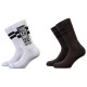 Bee Unusual Κάλτσες Original Solids Crew Socks 2 Pairs